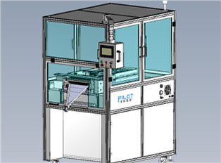 Automatic feeding slitter for blood glucose test paper (lh-300b floor type)